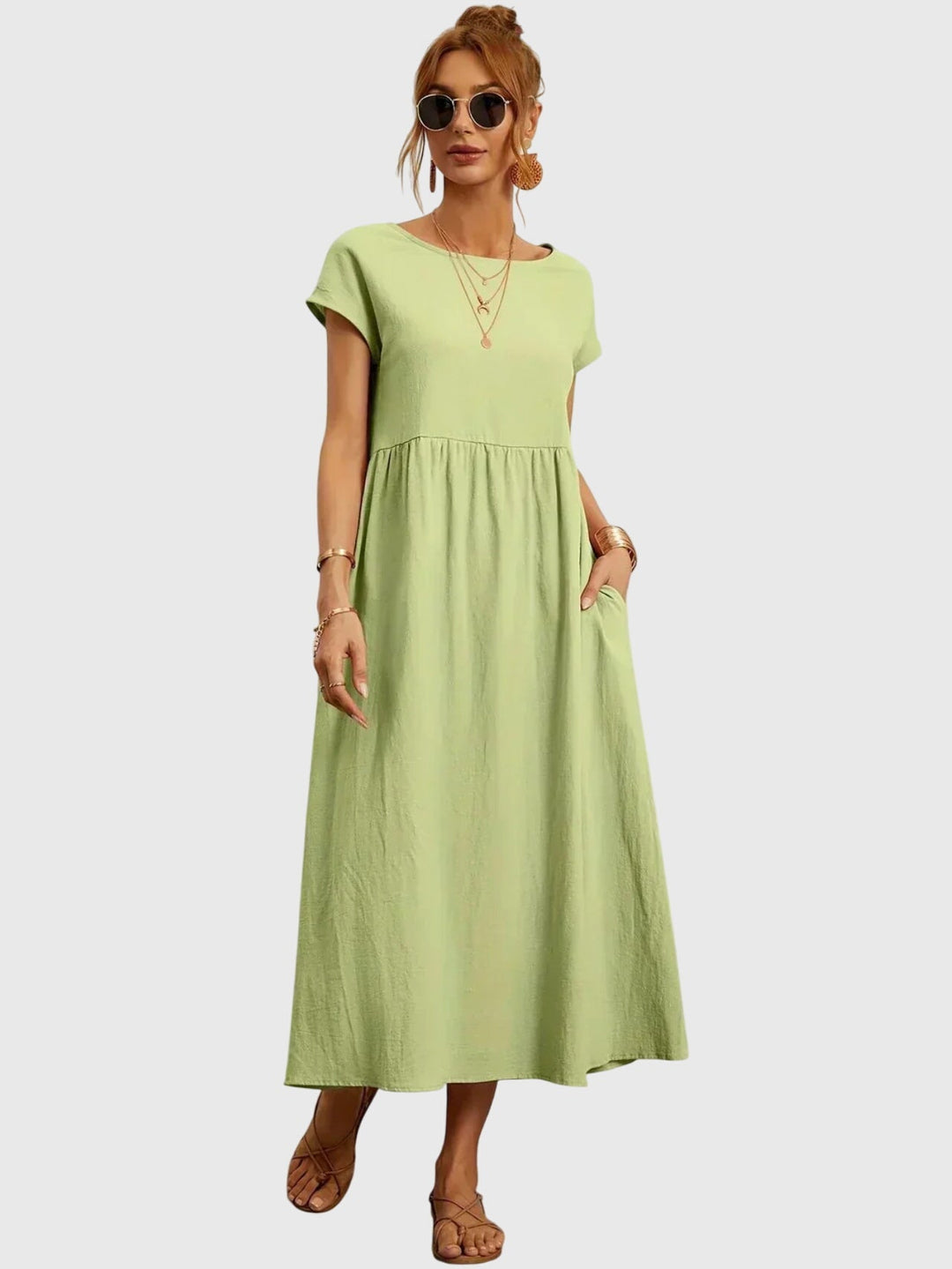 Mariela™ – Vestido Casual con Bolsillos