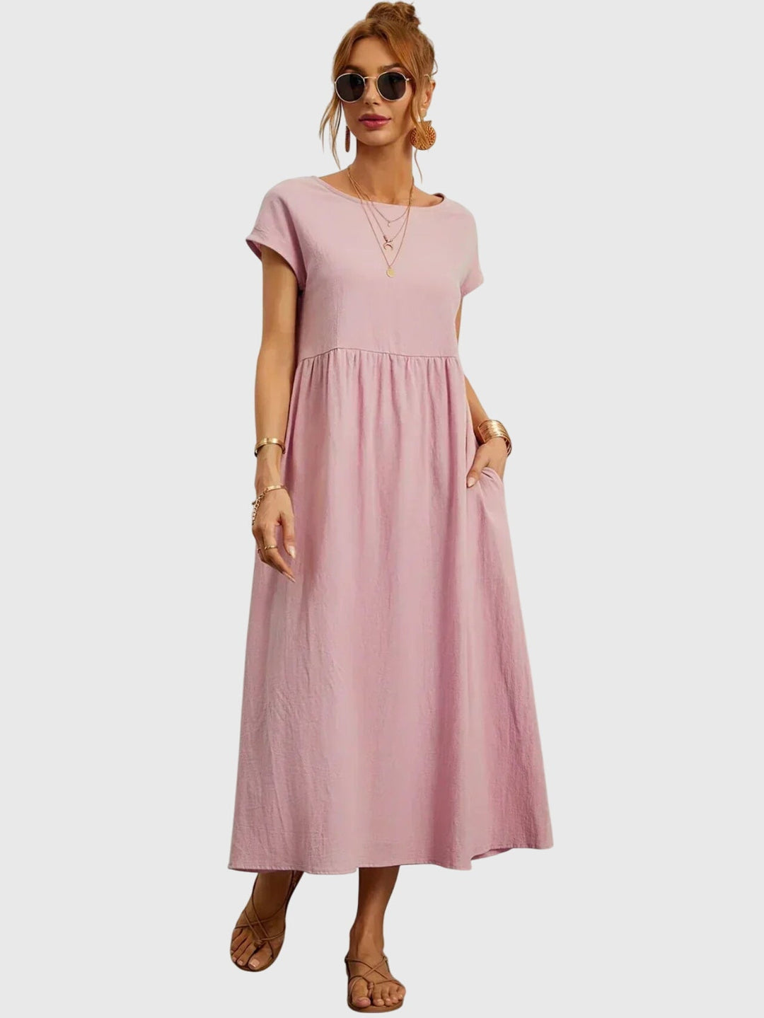 Mariela™ – Vestido Casual con Bolsillos