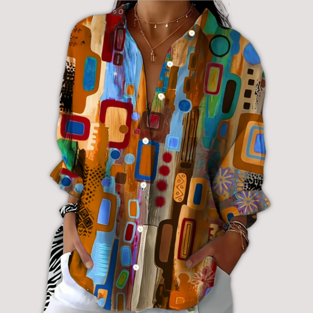 Norevana | Aurelia™ - Blusa Chic para una Elegancia Atemporal