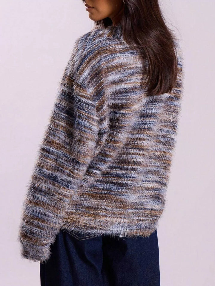 Elisa™ – Cárdigan de Punto Grueso con Botones