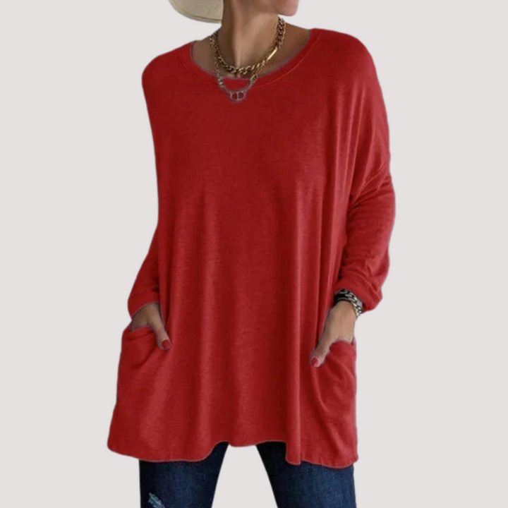 Norevana | Carolina™ - Jersey de Manga Larga Relajado