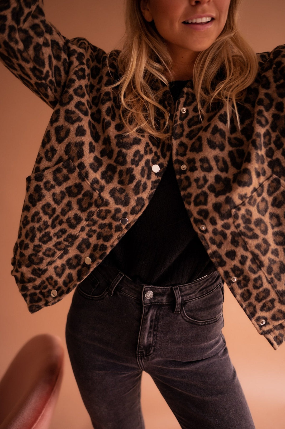 Charlene | Chaqueta de Leopardo