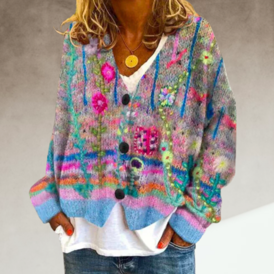 Alva | Blomstrete Cardigan