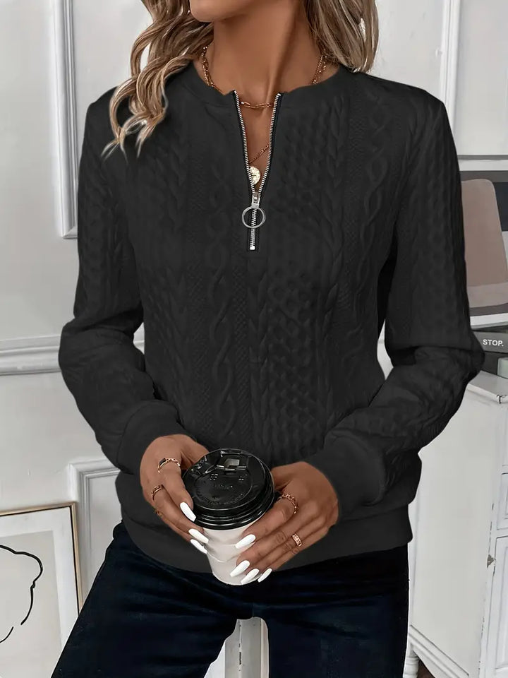 Ingrid – Genser med glidelås