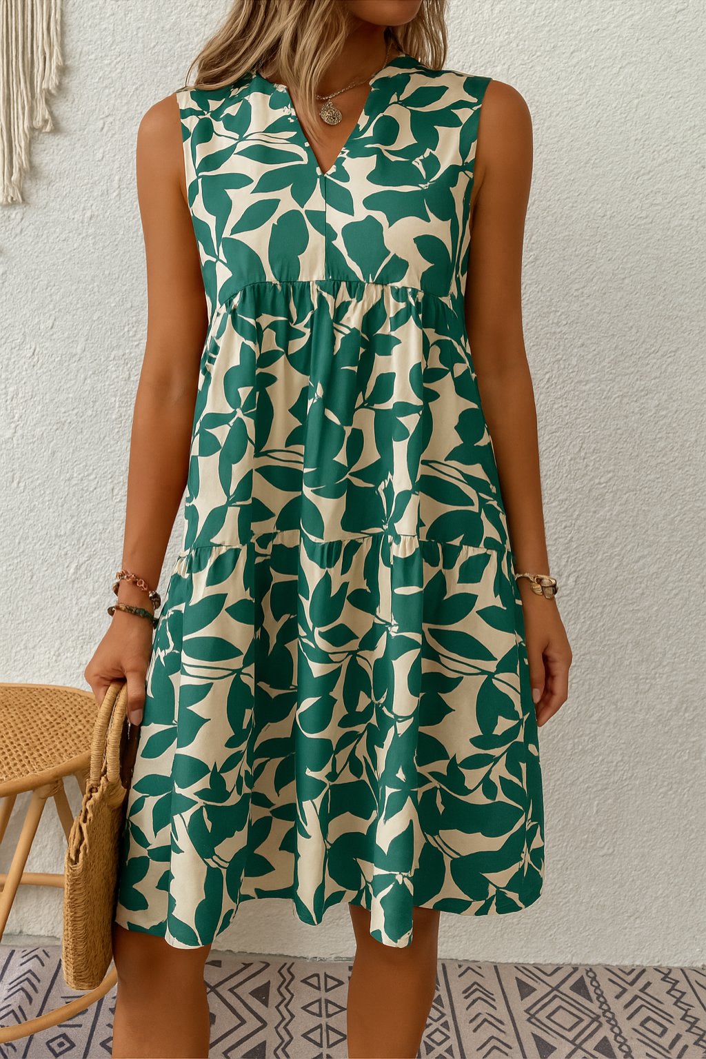 Ingrid™ – Sommerlig midikjole