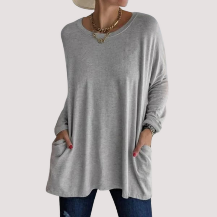 Norevana | Carolina™ - Jersey de Manga Larga Relajado