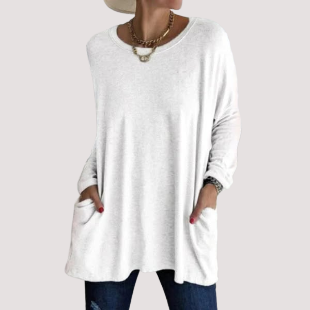 Norevana | Carolina™ - Jersey de Manga Larga Relajado