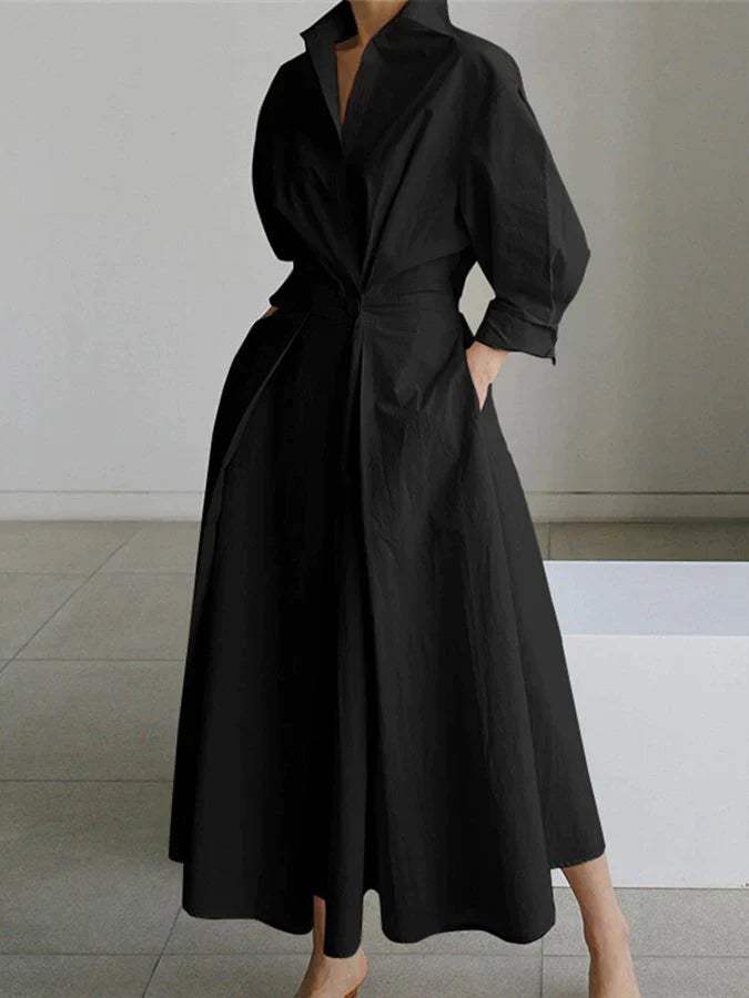 Agatha™ | Elegant Dame Maxi Kjole