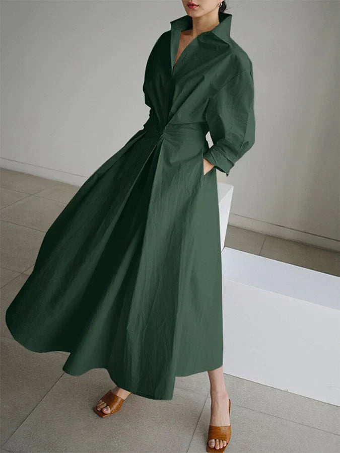 Agatha™ | Elegant Dame Maxi Kjole