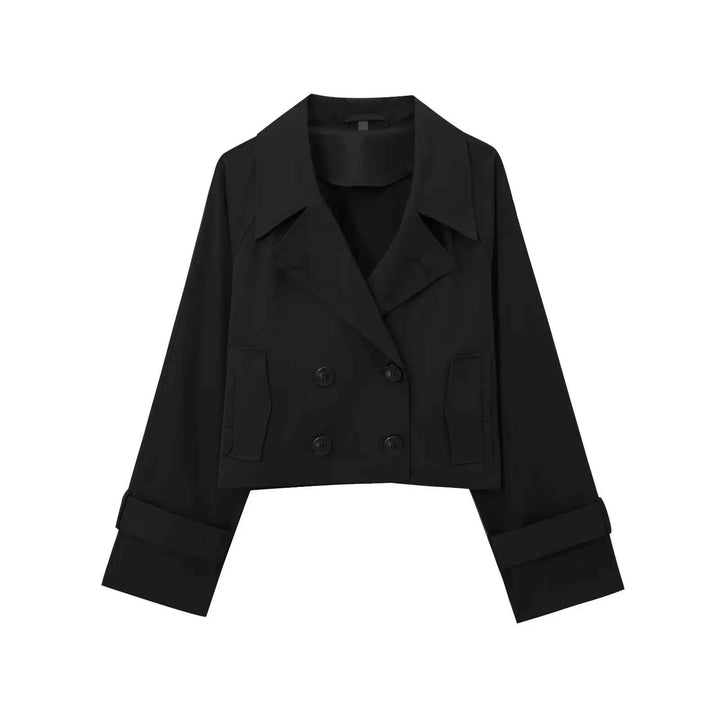Ingrid | Elegant kort trenchjakke