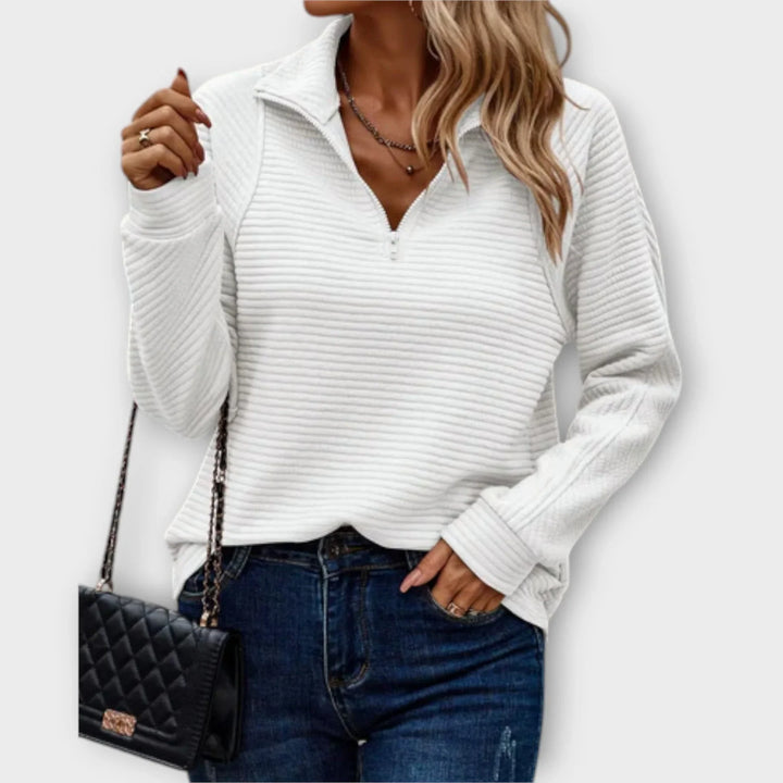 Ingrid – Halfzip genser