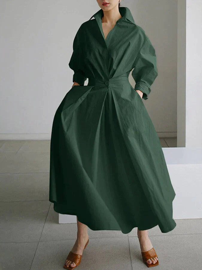 Agatha™ | Elegant Dame Maxi Kjole