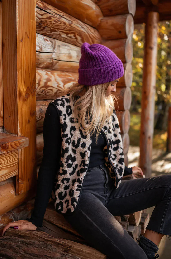 Aurora | Leopard vest