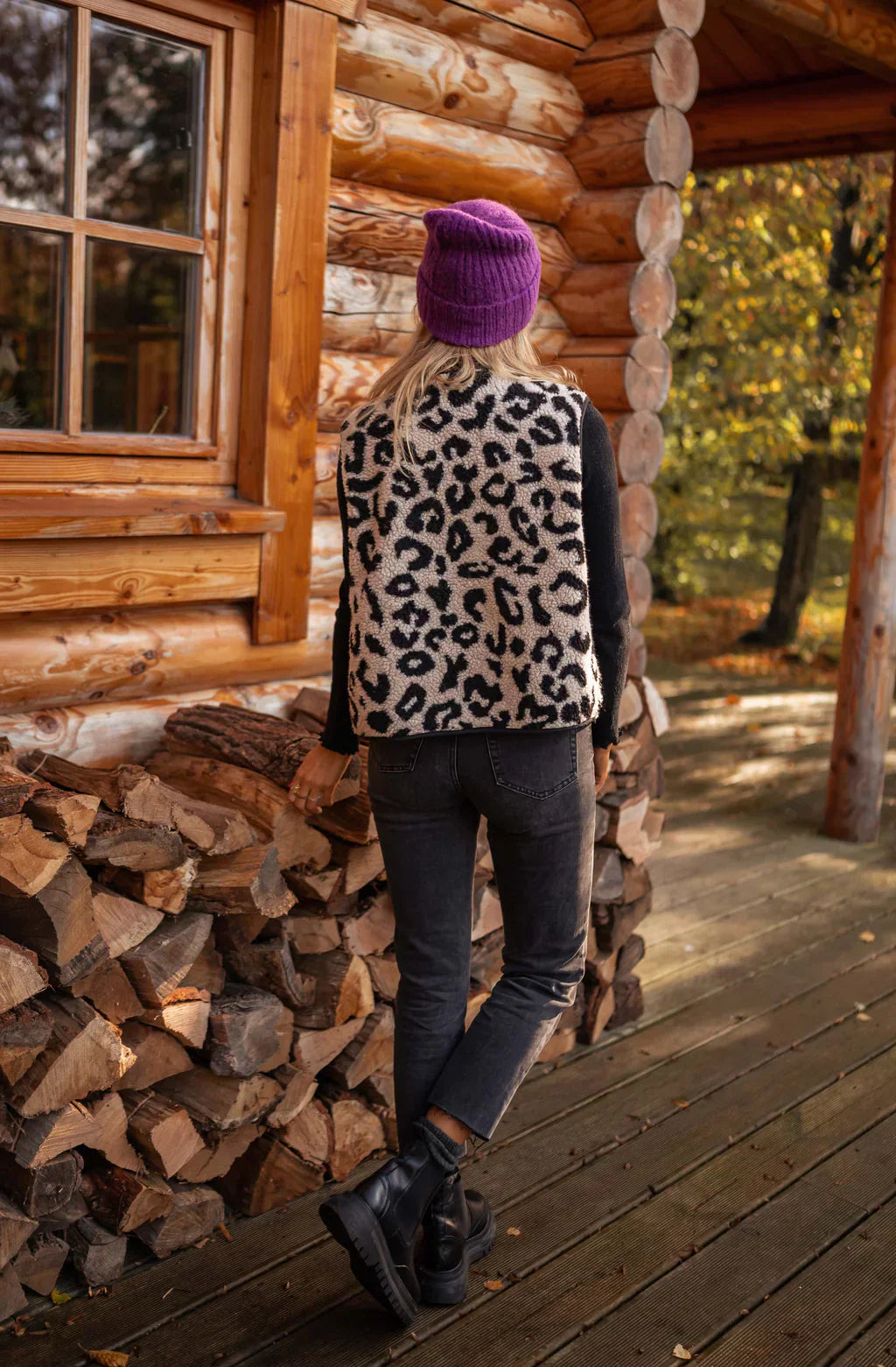 Aurora | Leopard vest