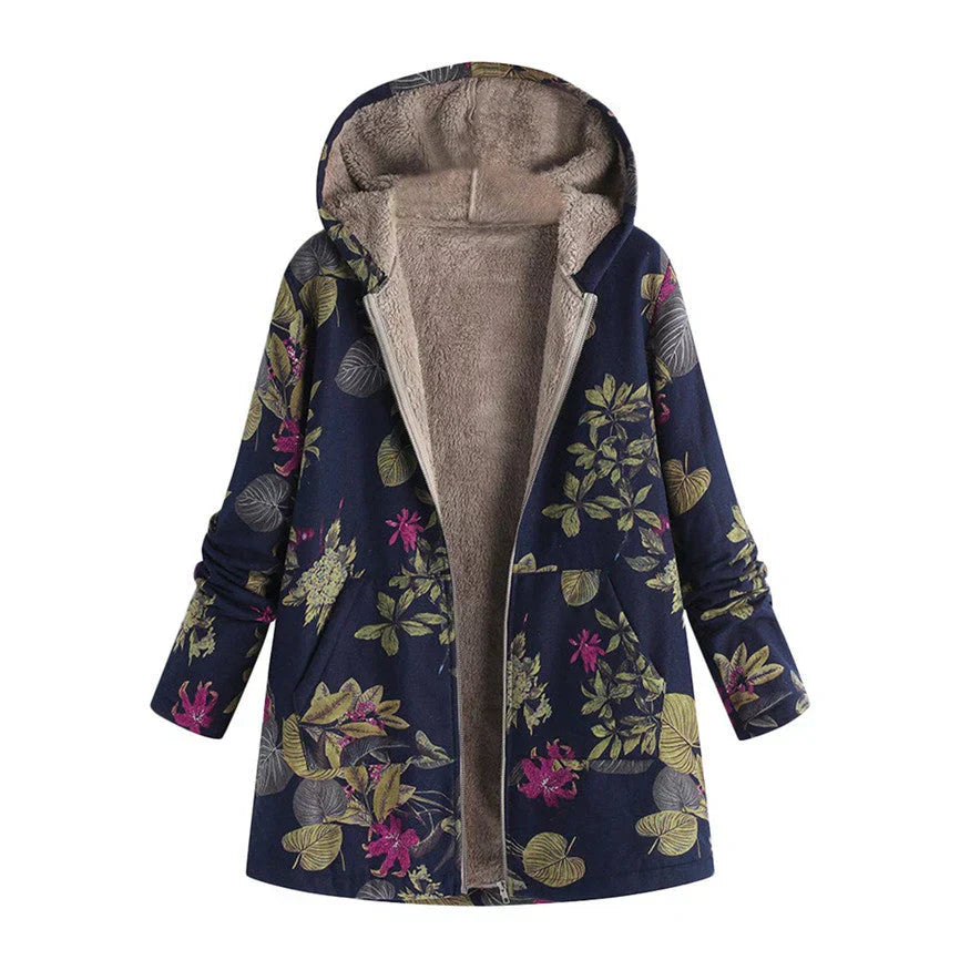 Candela™ Chaqueta Boho de Forro Polar Cálido