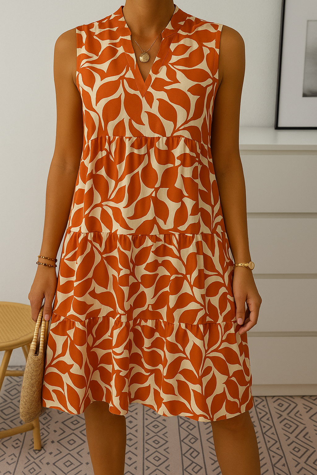 Ingrid™ – Sommerlig midikjole