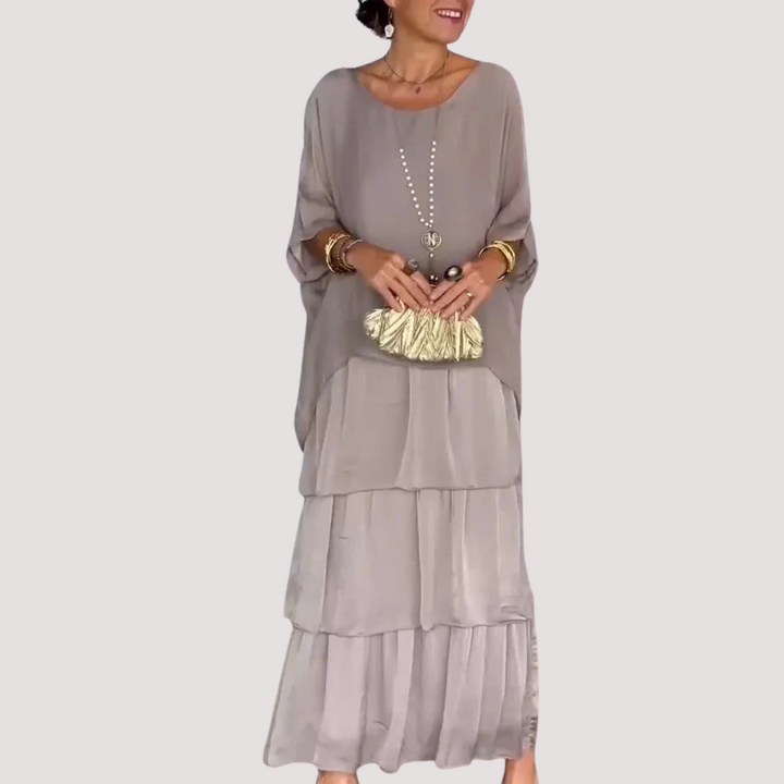 Norevana | Celia™ - Vestido Boho Casual Elegante de Gasa