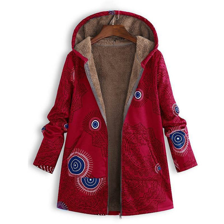 Candela™ Chaqueta Boho de Forro Polar Cálido