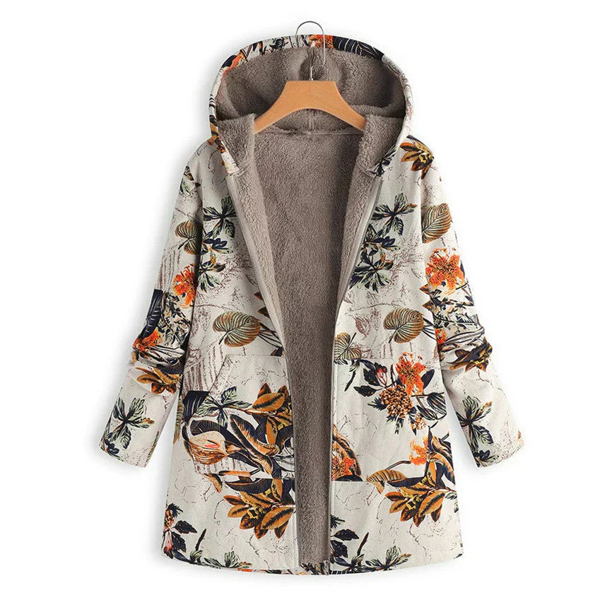 Candela™ Chaqueta Boho de Forro Polar Cálido