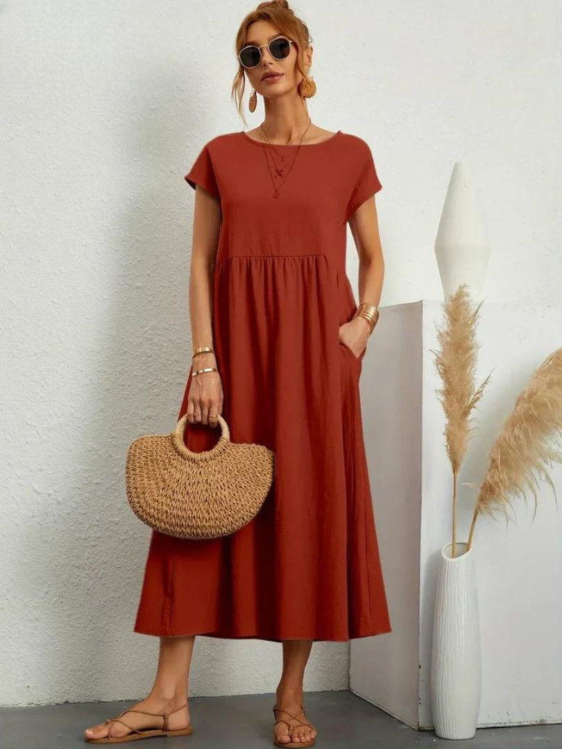Linnea™ | Lett og feminin sommerkjole