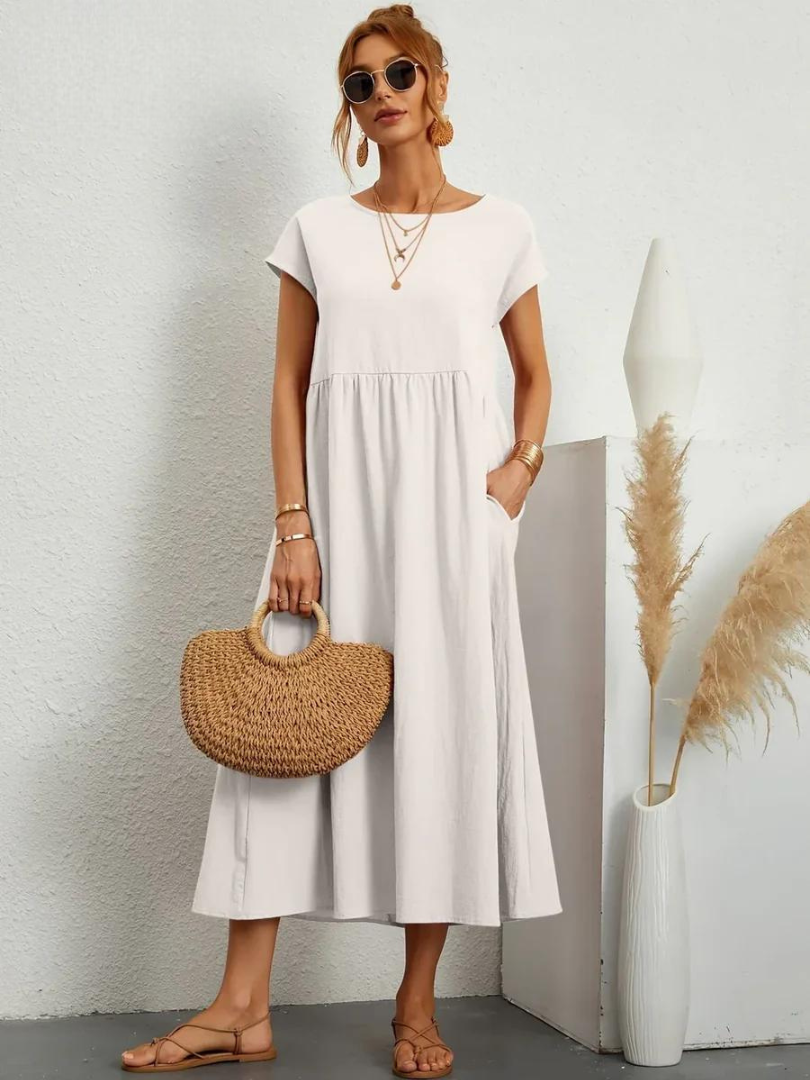Linnea™ | Lett og feminin sommerkjole
