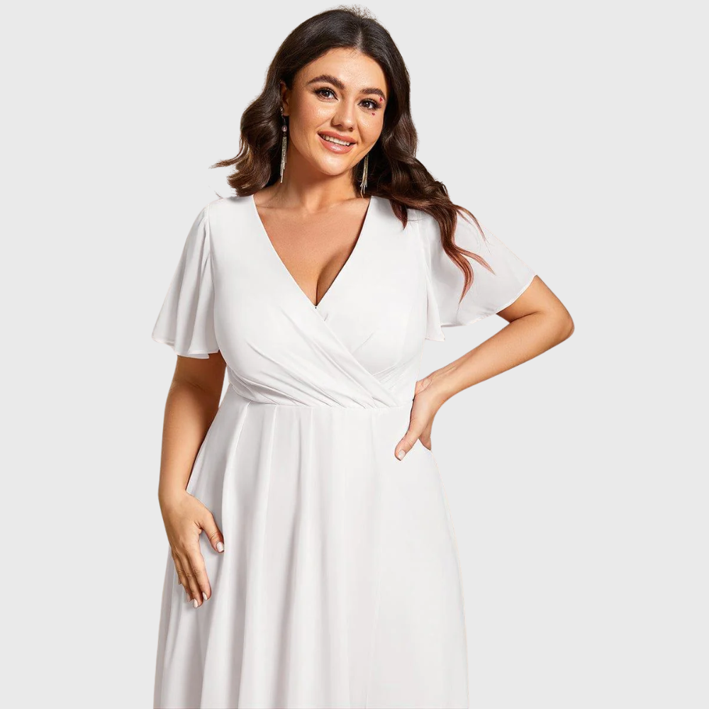 Solveig™ Kjole – Hviskende eleganse