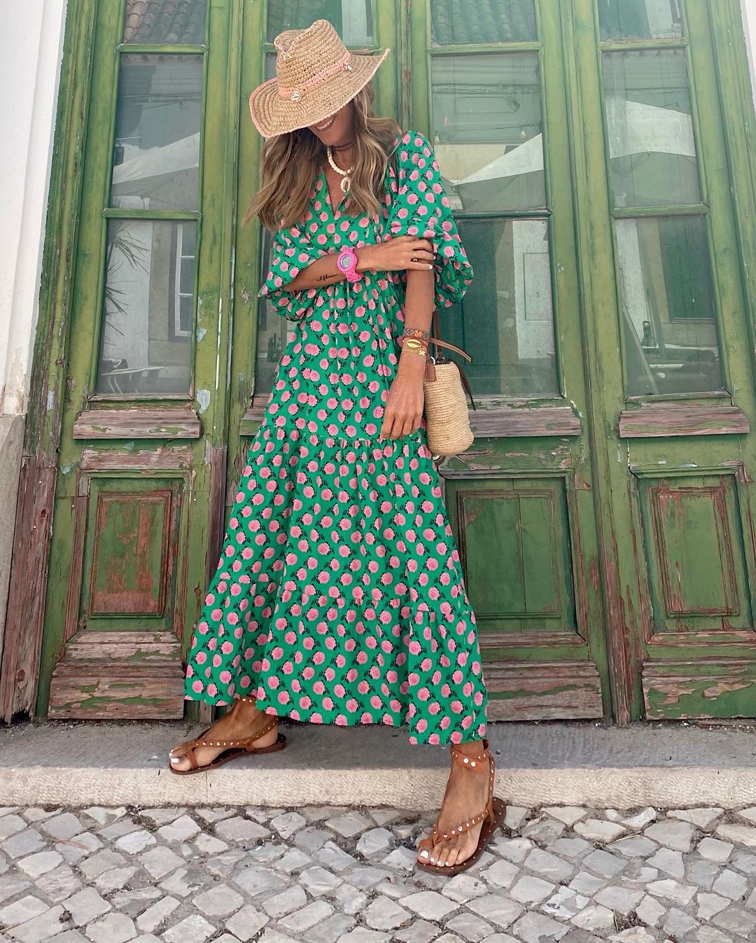 Ylva | Abito Maxi Bohemien