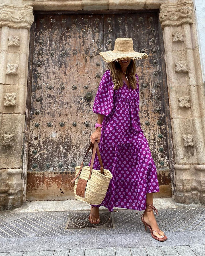 Ylva | Abito Maxi Bohemien