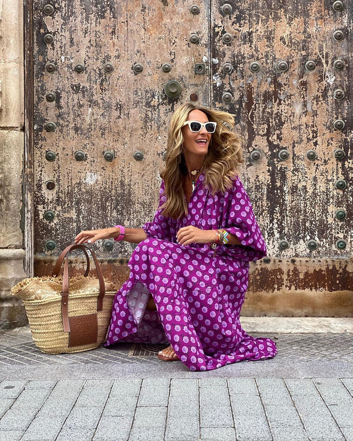 Ylva | Abito Maxi Bohemien