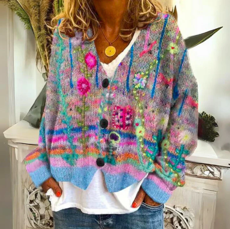 Alva | Blomstrete Cardigan