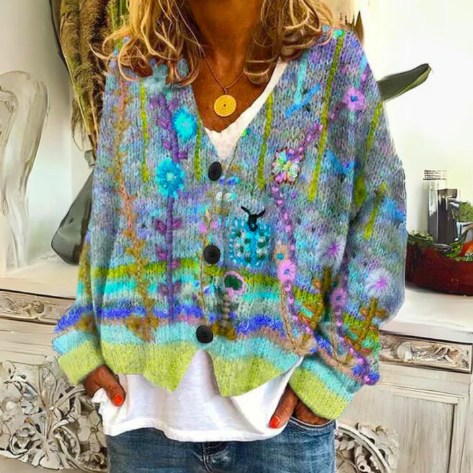Alva | Blomstrete Cardigan