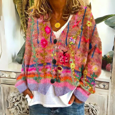Alva | Blomstrete Cardigan
