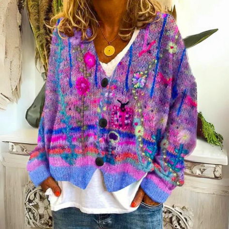 Alva | Blomstrete Cardigan