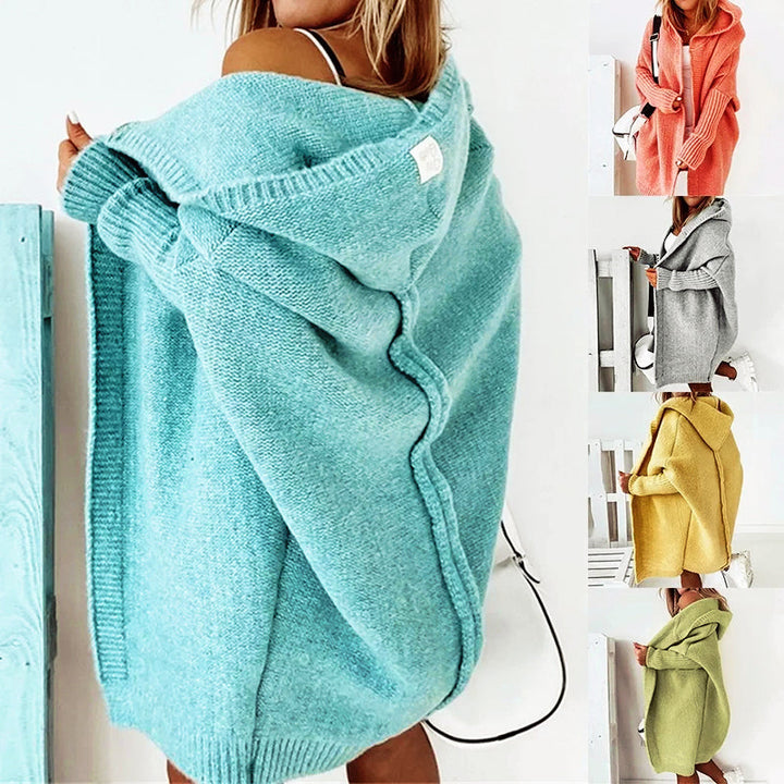 Helena – Grovstrikket Cardigan