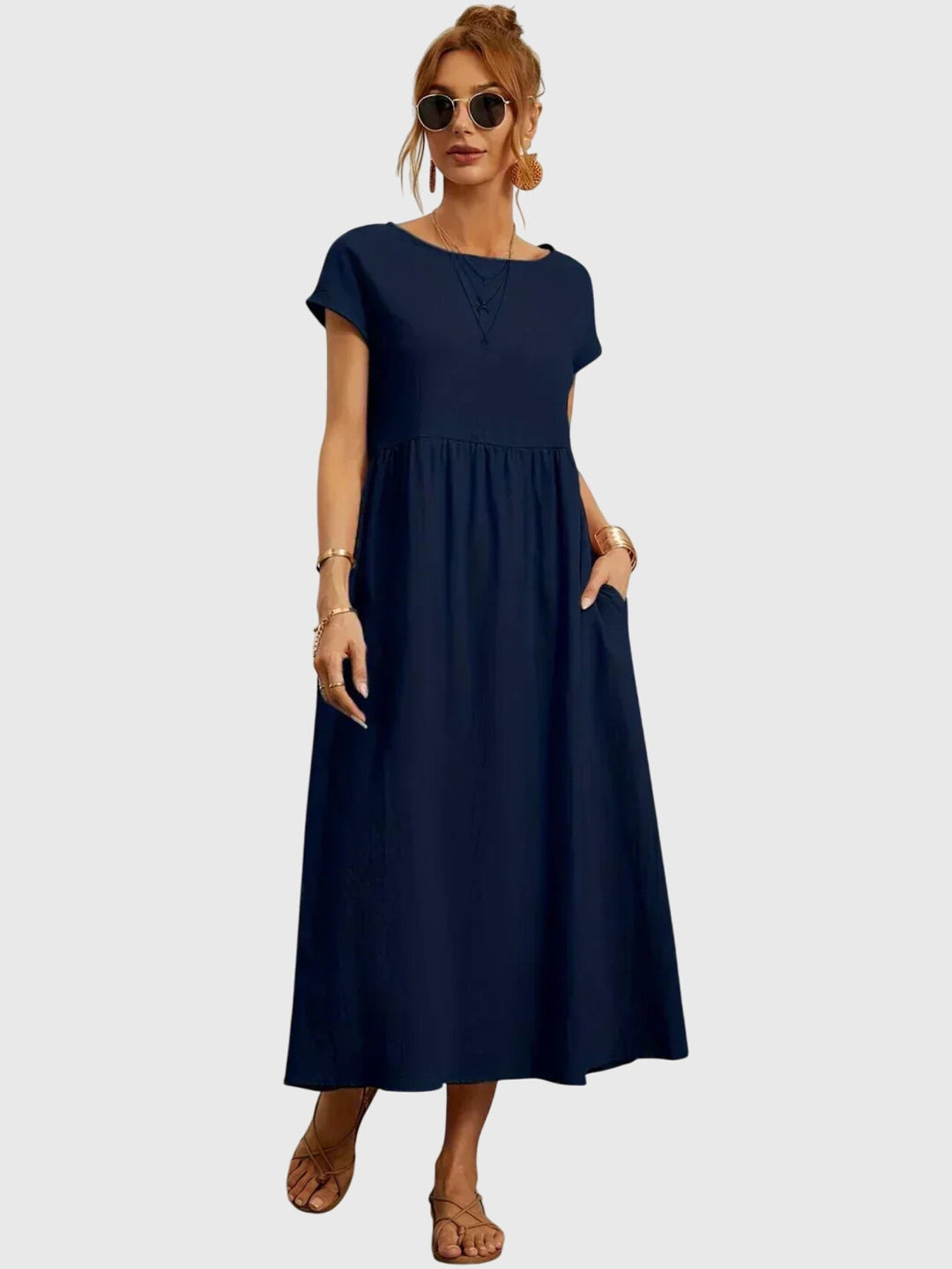 Mariela™ – Vestido Casual con Bolsillos