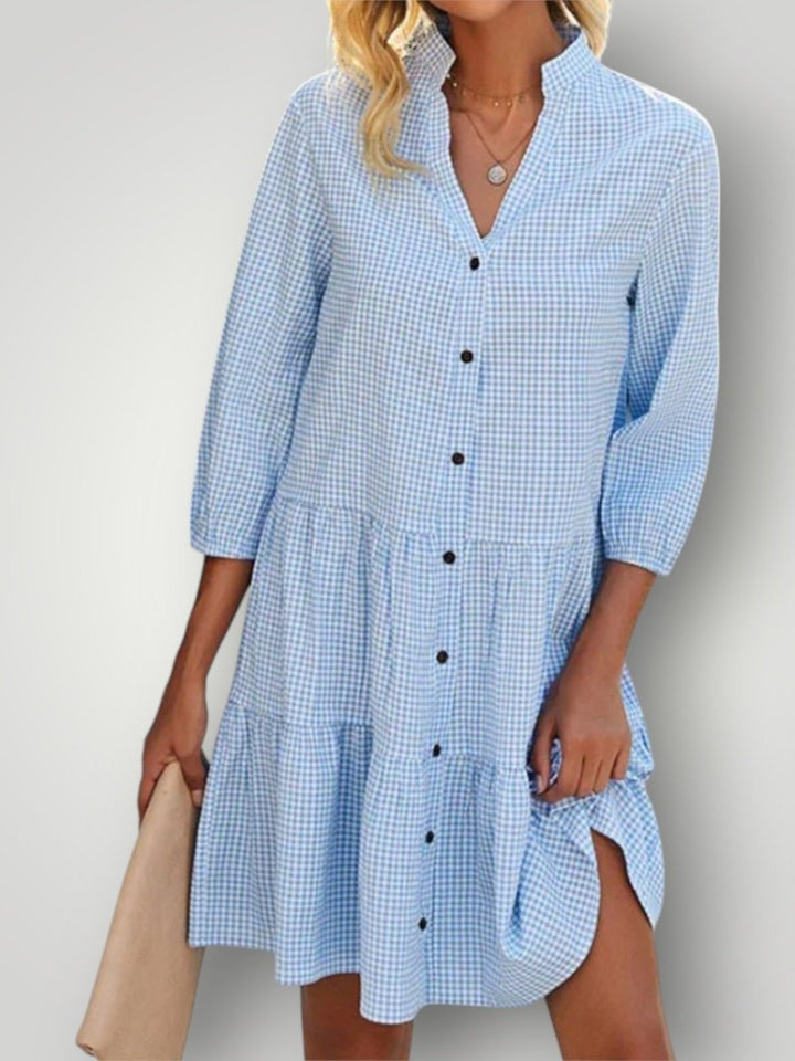ADELINE | STILIG RUFFLEKJOLE - Nordic Boutique & Co.