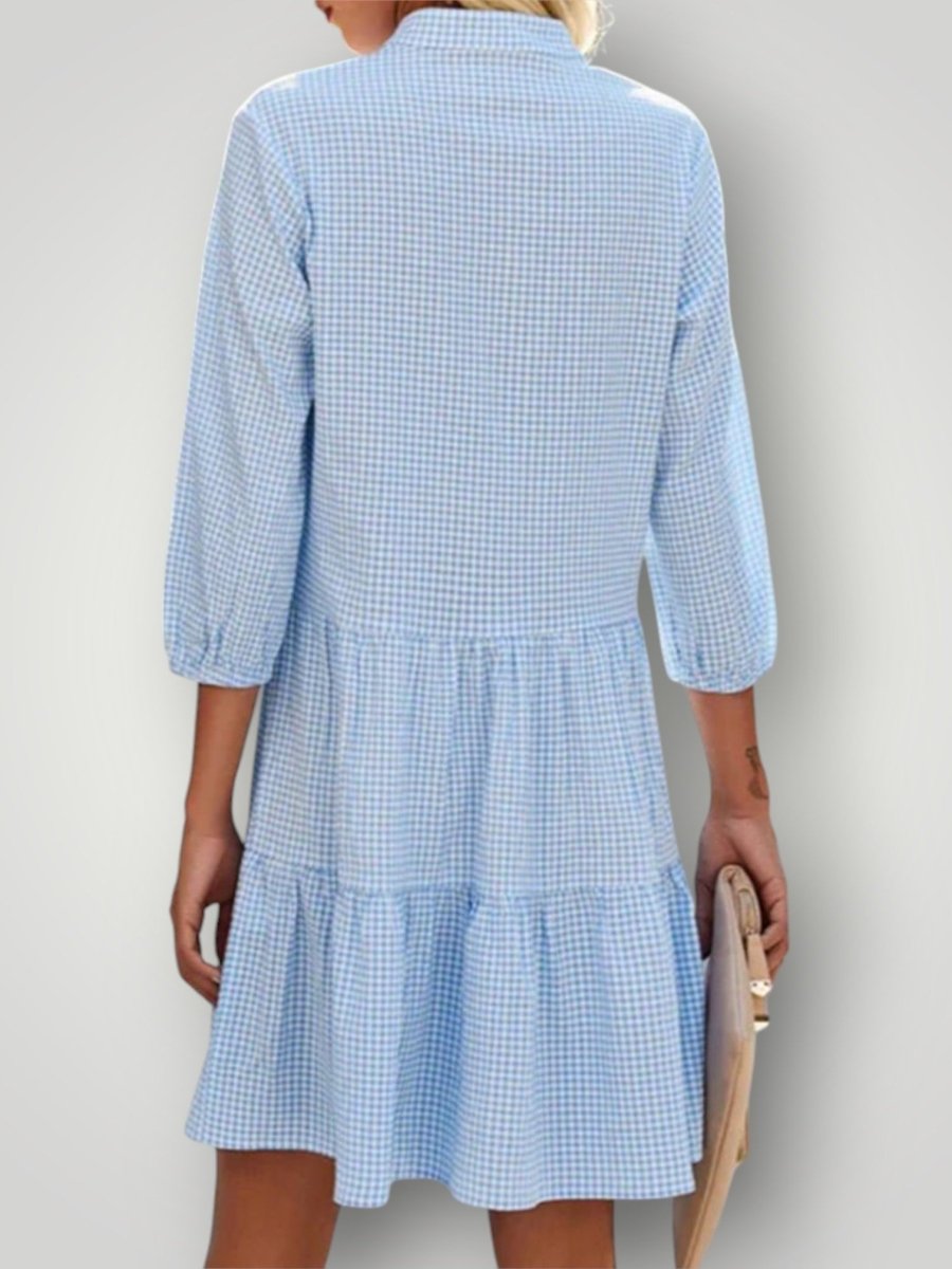 ADELINE | STILIG RUFFLEKJOLE - Nordic Boutique & Co.