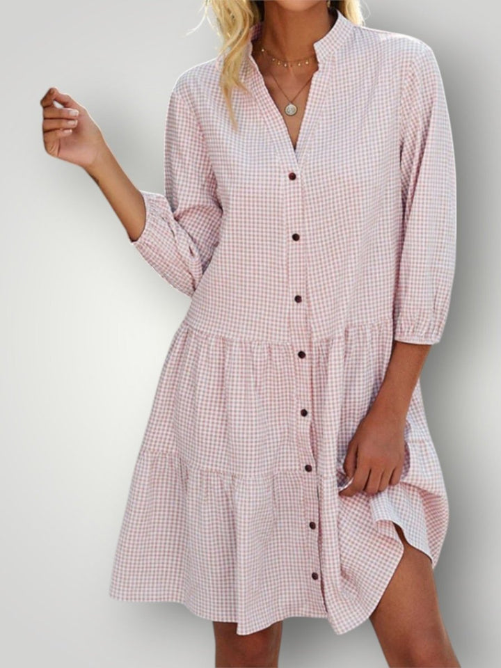 ADELINE | STILIG RUFFLEKJOLE - Nordic Boutique & Co.