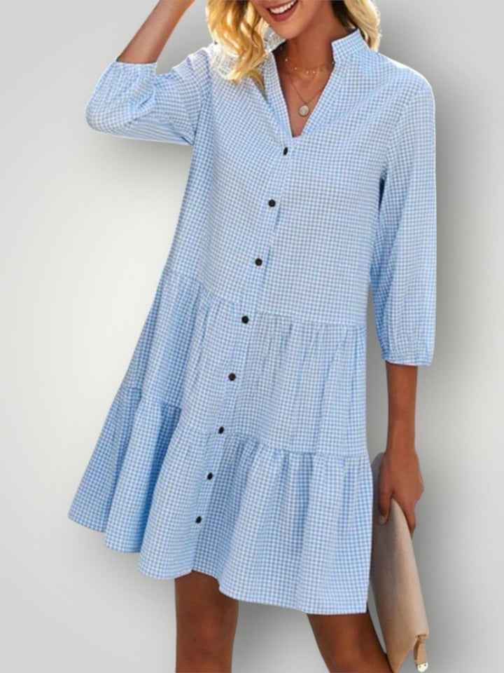 ADELINE | STILIG RUFFLEKJOLE - Nordic Boutique & Co.