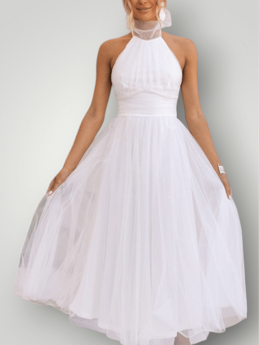 AMARA | HALTER MAXI - KJOLE - Nordic Boutique & Co.