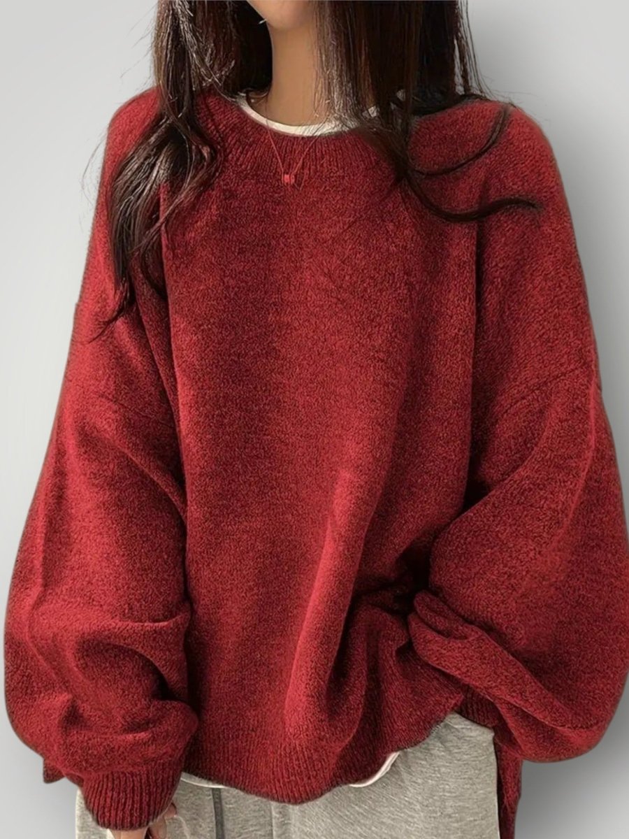 ANDREA | RUND HALS GENSER - Nordic Boutique & Co.
