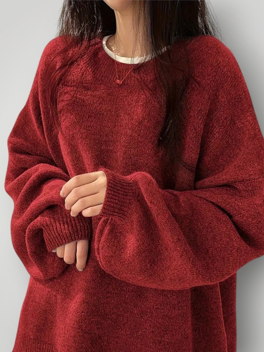 ANDREA | RUND HALS GENSER - Nordic Boutique & Co.