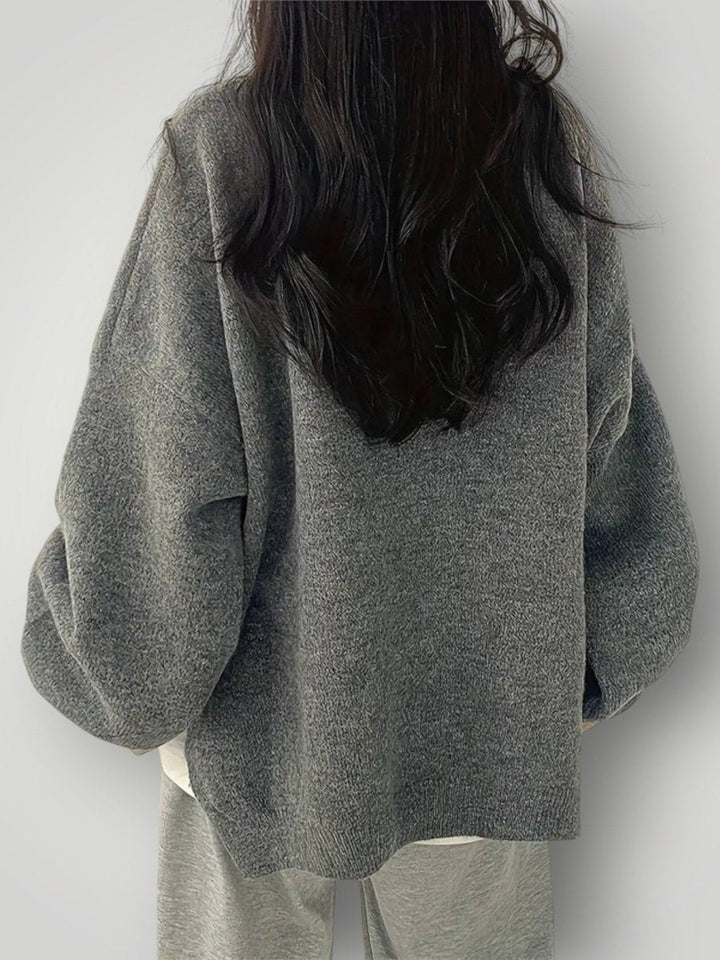 ANDREA | RUND HALS GENSER - Nordic Boutique & Co.