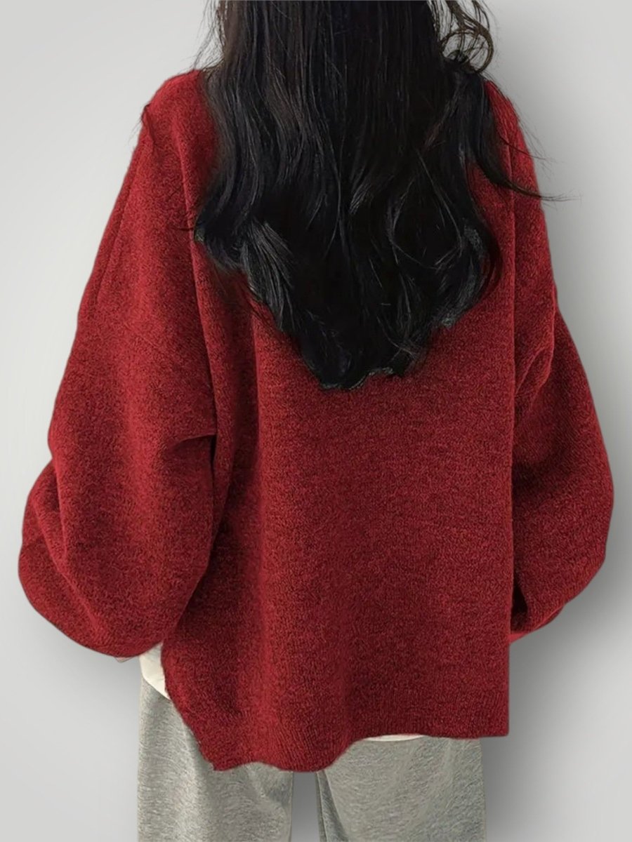 ANDREA | RUND HALS GENSER - Nordic Boutique & Co.