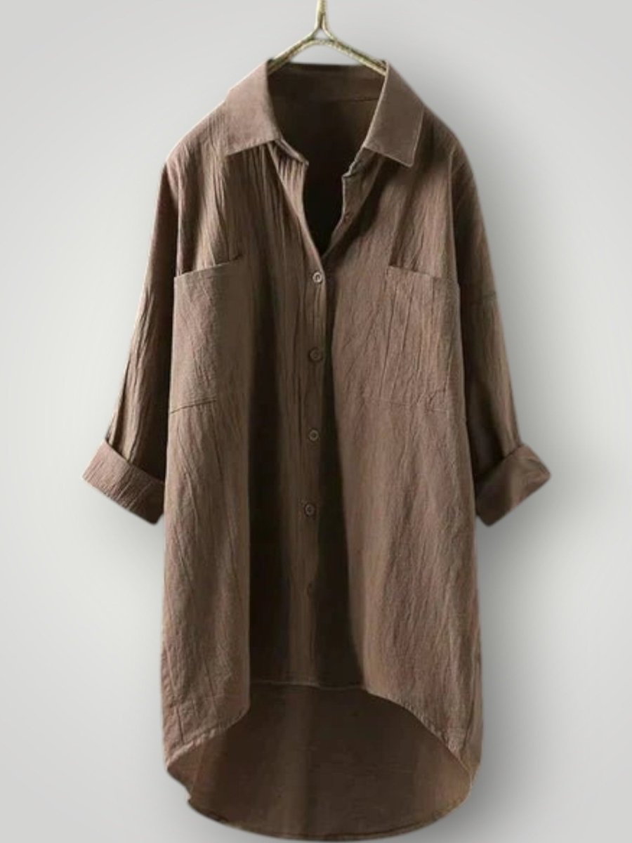 ANGELINA | LANGERMET SKJORTE - Nordic Boutique & Co.