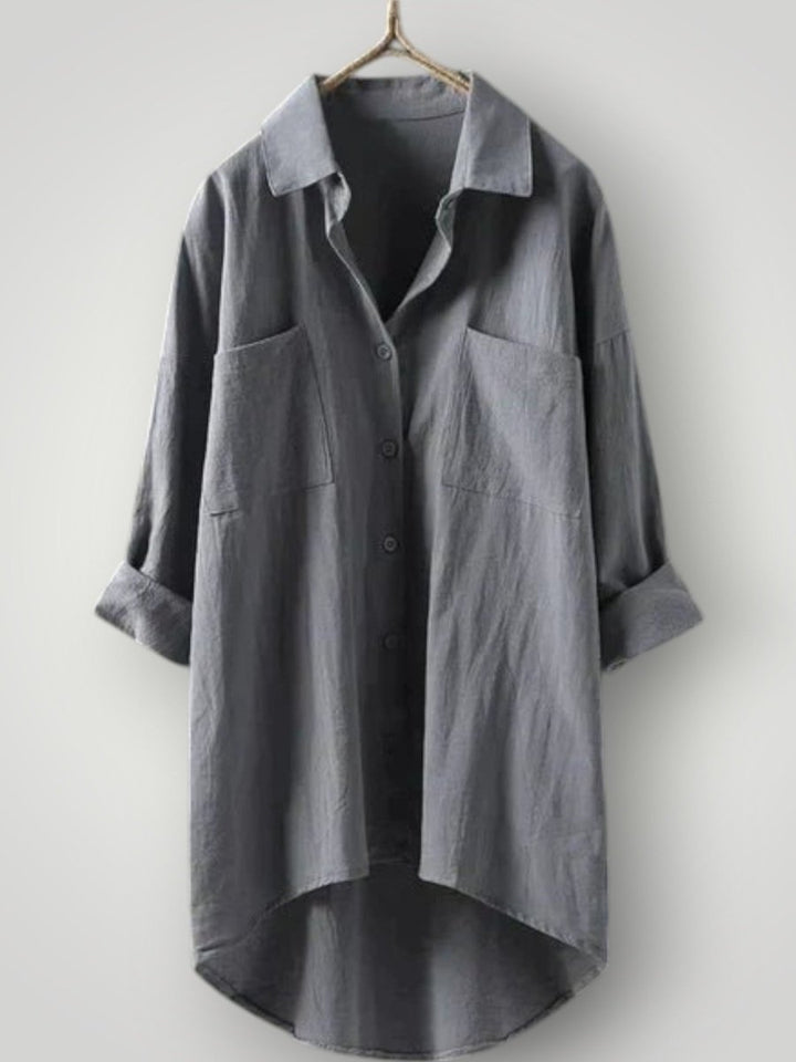 ANGELINA | LANGERMET SKJORTE - Nordic Boutique & Co.