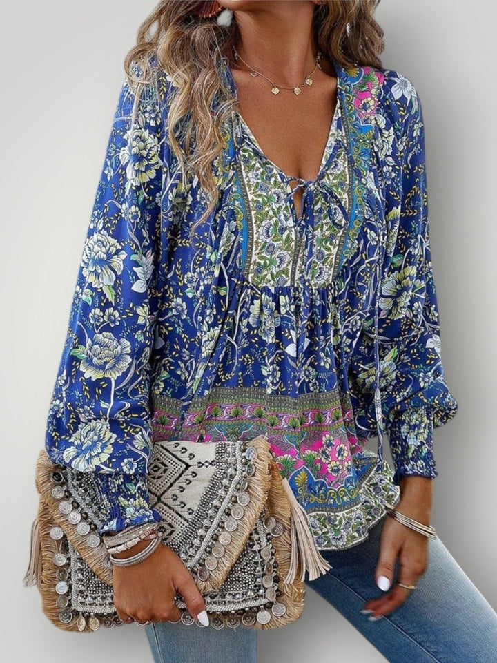 ASHLEY | KOMFORTABEL BLUSE - Nordic Boutique & Co.