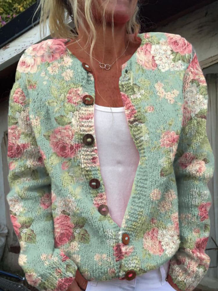 Chaqueta Elegante y Cómoda de Mujer con Estampado 3D