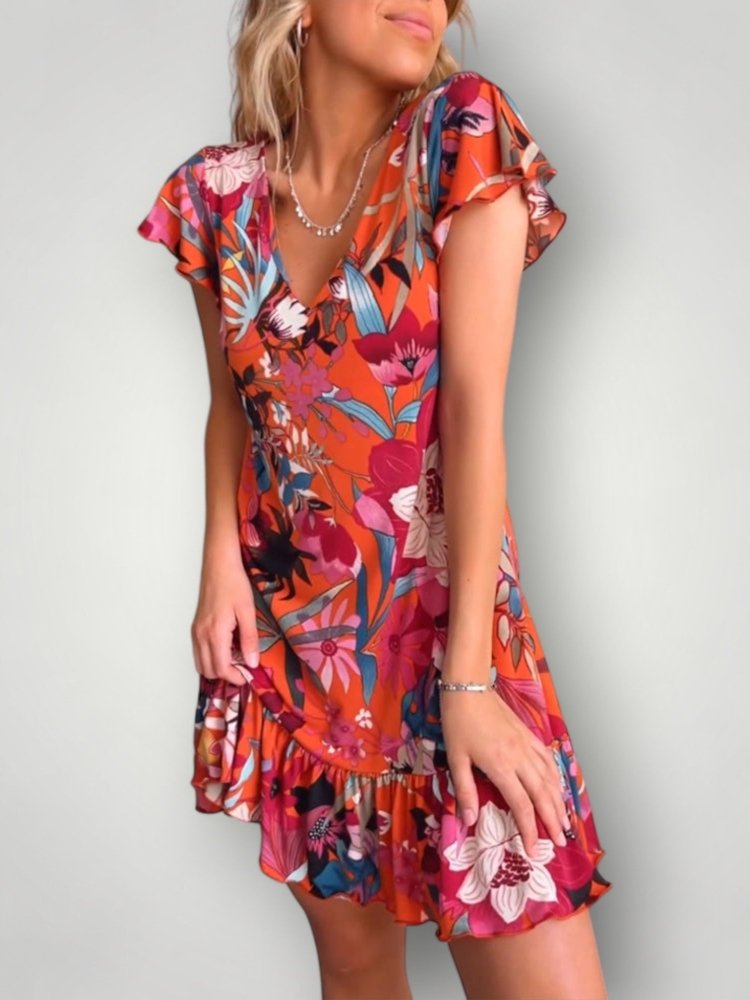 BELLA | BLOMSTERKJOLE – fra Nordic Boutique & Co. | Nordic Boutique & Co.