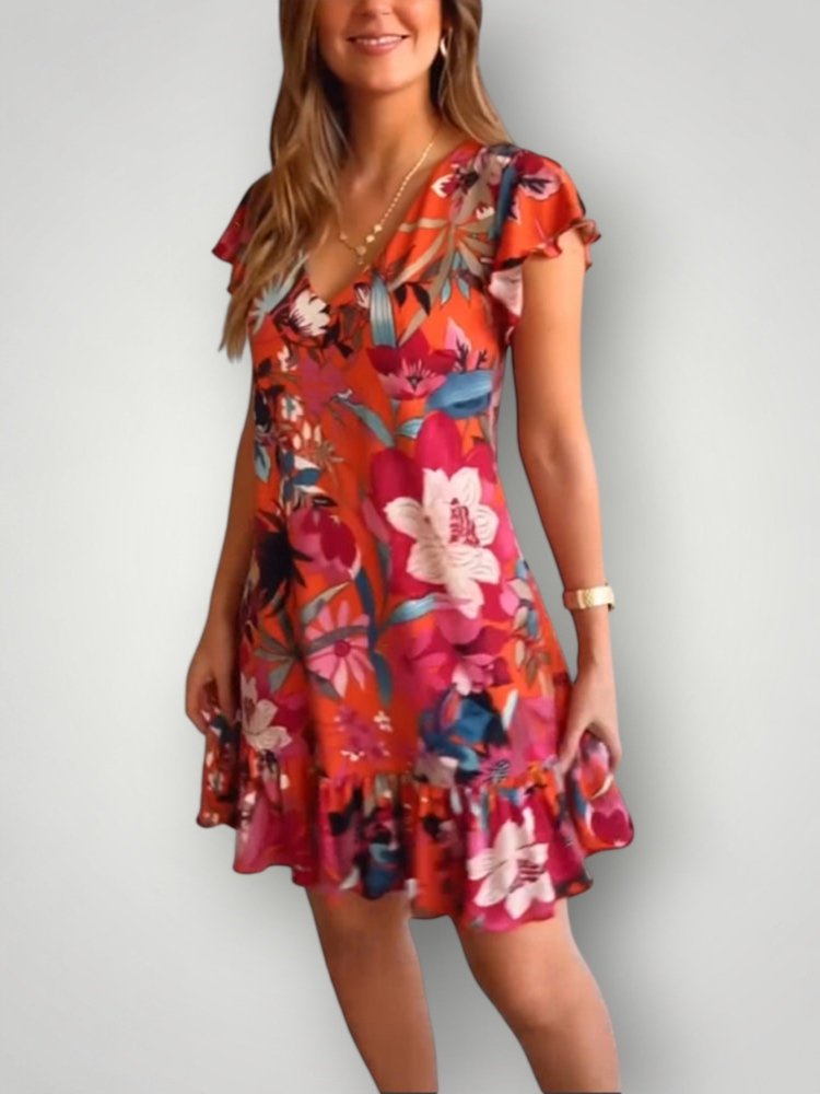 BELLA | BLOMSTERKJOLE – fra Nordic Boutique & Co. | Nordic Boutique & Co.